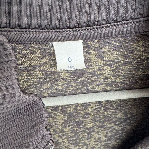 Lululemon Rest Less 1/2 Zip Black / Armory - Picture 4 of 6